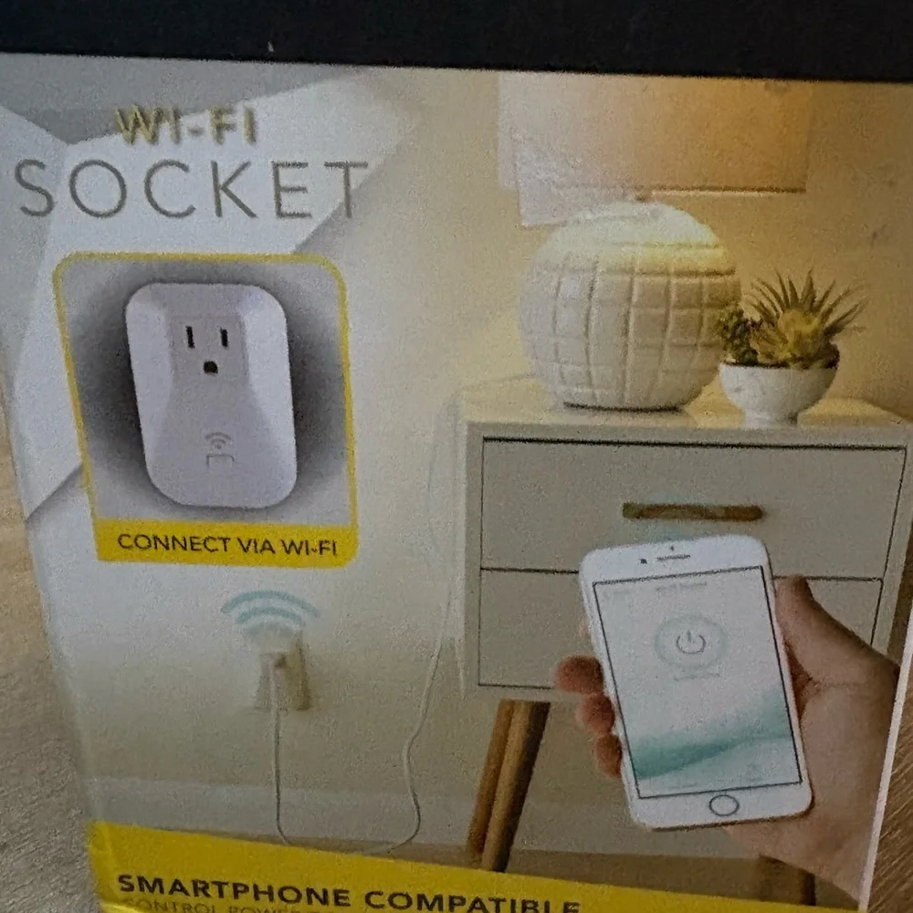 Sharper Image Smart Wi-Fi Socket - White